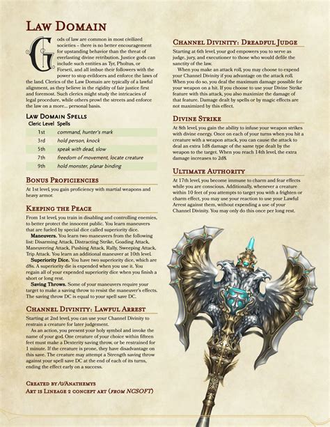 all cleric domains dnd 5e.